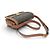 Céline NUOVA BORSA A SPALLA CELINE TRIOMPHE CLASSIC 191242 TELA E CALF LEATHER Marrone - vista 4