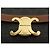 Céline NUOVA BORSA A SPALLA CELINE TRIOMPHE CLASSIC 191242 TELA E CALF LEATHER Marrone - vista 6