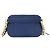 NUOVO CHANEL MINI CAMERA WAIST BAG AS0311 PELLE CAVIAR Blu - vista 2