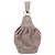 NUOVA BORSA A SPALLA LOUIS VUITTON MAHINA XS PELLE MONOGRAMMA PERFORATA HOBO Taupe - vista 3
