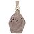 NUOVA BORSA A SPALLA LOUIS VUITTON MAHINA XS PELLE MONOGRAMMA PERFORATA HOBO Taupe - vista 4