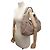 NUOVA BORSA A SPALLA LOUIS VUITTON MAHINA XS PELLE MONOGRAMMA PERFORATA HOBO Taupe - vista 7