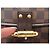 BOLSA LOUIS VUITTON HIGHBURY N51200 DAMIER EBENE CANVAS CABAS TOTE BAG Marrom - vista 17