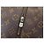 BORSA VINTAGE LOUIS VUITTON POUCH PIEGHEVOLE IN TELA MONOGRAM Marrone - vista 7
