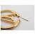 NUEVOS AROTES LOUIS VUITTON CREOLES LOUISE GM M64288 Dorado - vista 5