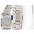 NEUE LONGINES CONQUEST CLASSIC L2.386.4 34MM STAHL QUARTZ UHR Silber - Ansicht 8