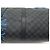 NUOVO SACCA DA VIAGGIO LOUIS VUITTON X NEMETH KEEPALL 55 DAMIER GRAPHITE CON TRACCOLLA Grigio - vista 13