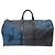 NUOVO SACCA DA VIAGGIO LOUIS VUITTON X NEMETH KEEPALL 55 DAMIER GRAPHITE CON TRACCOLLA Grigio - vista 2