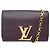 BORSA LOUIS VUITTON LOUISE CHAIN GM PELLE VIOLETTA CON TRACULLA DORATA Porpora
