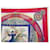 Hermès FULAR IN SETA HERMES FEUX D'ARTIFICE CARRE 90 ROSSO DUCHESS  - vista 3