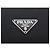 PRADA LOGO RE-NYLON CANVAS PICCOLO PORTAFOGLIO MONETE E CARTE Nero - vista 5