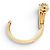 BRACCIALE CARTIER PANTHERE TSAVORITE GRANATO ONIX 17CM ORO GIALLO 18K 86G BANGLE D'oro - vista 9