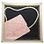 NUEVO Pañuelo CHANEL TIMELESS CHAIN LOGO CC CUADRADO 90 TWILL DE SEDA Rosa