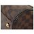 BORSA LOUIS VUITTON TREVI GM IN TELA DAMIER EBENE MARRONE - vista 16
