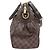 BORSA LOUIS VUITTON TREVI GM IN TELA DAMIER EBENE MARRONE - vista 4