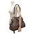 BORSA LOUIS VUITTON TREVI GM IN TELA DAMIER EBENE MARRONE - vista 8