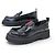 NUOVE CIABATTE GUCCI THEA BANDE WEB 806399 38 IT 39 FR PELLE NERA Nero
