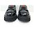 NUOVE CIABATTE GUCCI THEA BANDE WEB 806399 38 IT 39 FR PELLE NERA Nero - vista 4
