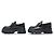 NUOVI MOCASSINI PRADA MONOLITH 1D649M 38 IT 39 FR PELLE NERA Nero - vista 2