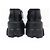 NUOVI MOCASSINI PRADA MONOLITH 1D649M 38 IT 39 FR PELLE NERA Nero - vista 5