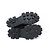 NUOVI MOCASSINI PRADA MONOLITH 1D649M 38 IT 39 FR PELLE NERA Nero - vista 6