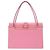 DOLCE & GABBANA INGRID Handtasche aus Eidechsenoptik Leder Pink
