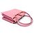 DOLCE & GABBANA INGRID Handtasche aus Eidechsenoptik Leder Pink - Ansicht 4