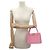 DOLCE & GABBANA INGRID Handtasche aus Eidechsenoptik Leder Pink - Ansicht 5