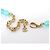 NEU CHANEL DRACHE FISCH CC LOGO STRASS PERLEN CHOKER Golden - Ansicht 6