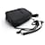 Yves Saint Laurent NEUF SAC A MAIN SAINT LAURENT MINI LOU CAMERA 612579 CUIR CHEVRON HAND BAG Noir  - vue 4