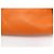 BORSA PRADA DAINO BOX BR0093 A SPALLA IN PELLE GRANULATA ARANCIO HOBO BAG Arancione - vista 12