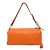 BORSA PRADA DAINO BOX BR0093 A SPALLA IN PELLE GRANULATA ARANCIO HOBO BAG Arancione - vista 2