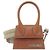NUOVA BORSA A SPALLA JACQUEMUS LE CHIQUITO MINI 215BA01 IN PELLE Marrone