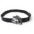 GUCCI BOUCLE PEGASUS 256262 T90 KORNLEDER GÜRTEL SCHWARZ