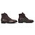 STIVALETTI JOHN LOBB MORTON 11.5 45 IN PELLE MARRONE - vista 3