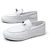 Hermès SNEAKERS HERMES GAME SLIP ON H231727ZH 41 PELLE BIANCA Bianco