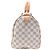 BORSA LOUIS VUITTON SPEEDY 30 TOILE DAMIER AZUR N41370 HAND BAG PURSE Bianco - vista 3