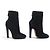 Alaïa NOVO ALAIA BOTAS CURTAS BLACK DEER CAMURÇA 37.5 PRETO - vista 3