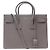 Jour NUOBA BORSA SAINT LAURENT CLASSIC DAY BAG SMALL 355153 TRACULLA Grigio