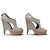 BOTINES GUCCI ANKLE BOOTS 234867 37.5 IT 38.5 FR CUERO GRIS - vista 3