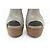 BOTINES GUCCI ANKLE BOOTS 234867 37.5 IT 38.5 FR CUERO GRIS - vista 4