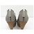BOTINES GUCCI ANKLE BOOTS 234867 37.5 IT 38.5 FR CUERO GRIS - vista 6
