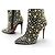 NUEVAS BOTAS CHRISTIAN LOUBOUTIN SO FULL KATE STUDDED 38 BOTINES Negro