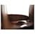 CHAUSSURES YVES SAINT LAURENT TRIBUTE 267369 SANDALES 38 CUIR MARRON SHOES  - vue 10