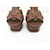 CHAUSSURES YVES SAINT LAURENT TRIBUTE 267369 SANDALES 38 CUIR MARRON SHOES  - vue 4