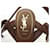 CHAUSSURES YVES SAINT LAURENT TRIBUTE 267369 SANDALES 38 CUIR MARRON SHOES  - vue 9