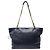 VINTAGE CHANEL SMOOTH LEATHER & MATELASSÉ BLUE TOTE HANDBAG Marineblau - Ansicht 2