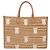 NUOVA BORSA BURBERRY FREYA PAILLE BB IN RAFIA BEIGE - vista 2