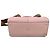 Fendi Borsa Selleria Pink Leather Peekaboo X-Lite Medium Rosa - vista 4