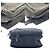 Prada Vintage Dark Green Wool Drowstring Backpack Bag - view 5